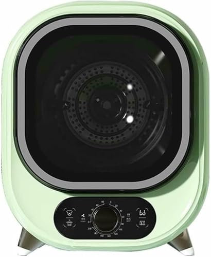 VYUJHNBG Secadora Pequeña, Mini Secador De Giro Compacto Portátil, Secadora De Ropa Ventilada, Secadora Inteligente