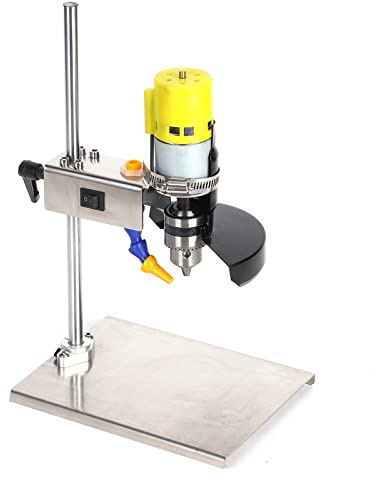 TARSHYRY Tagliabottiglie Elettrico, Motore in Ottone da 110 W 6000 Giri/min Velocità Regolabile Kit di Attrezzi per Tagliare Bottiglie di Vetro Macchina per Tagliare Bottiglie di Vino (Lega di