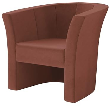 Mirjan24 Cocktailsessel Noliaw, Design Polstersessel Clubsessel Bürosessel Relaxsessel Loungesessel Einzelsessel Sessel Club Möbel (Kronos 29)