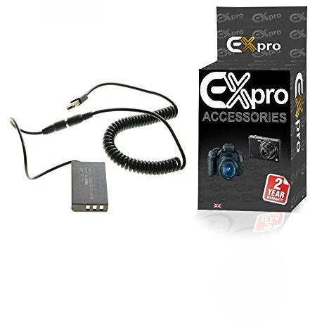 Ex-Pro® Fuji CP-95 NP-95 Coupler Cable for Ex-Pro Rechargeable Battery Power System for Fuji Finepix F31, F31 fd, F31fd, F30, F30 Zoom, Real 3D W1, X100, X100s, X-S1