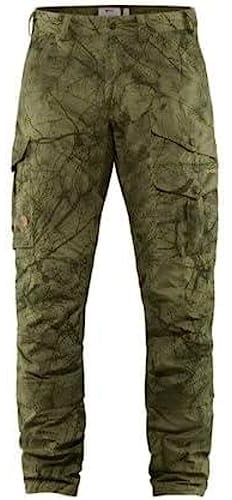 Fjallraven Herren Barents Pro Hunting Broek M Sport Trousers, Green Camo-deep Forest, 48 EU
