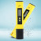 Samfox Digitales PH-Messgerät, PH-Messgerät 0,01 PH Hochpräzises Wasserqualitätsprüfgerät Protable LCD Safe Dip-Wassermessgerät für Trinkwasser im Haushalt, Aquarien, Sc