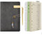 Wonderpool Leder A6 Tagebuch Notizbuch Ringbuch mit Stift –Nachfüllbarer Ordner Schreibpapier Spirale Business Notizblöcken Vintage Einband für Büro Plan Reisen Persönlicher Organizer (a- Grau,A6)