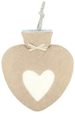 Wärmflasche - HERZ - blind date, powdered jade