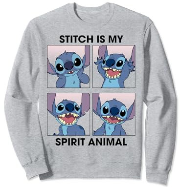 Disney Lilo & Stitch My Spirit Animal Panels Sudadera