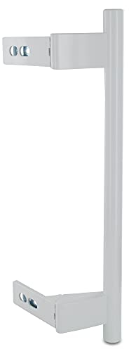 DL-pro Türgriff 310x90mm für Liebherr 7432602 weiß Griff Hebelgriff Stangentürgriff Kühlschrankgriff Handgriff Türöffner für Kühlschrank KühlGefrierKombination Gefrierschrank