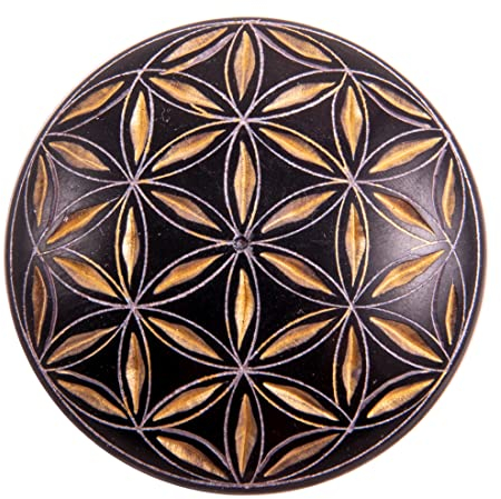 Berk Handschmeichler Lebensblume, schwarz - Gold
