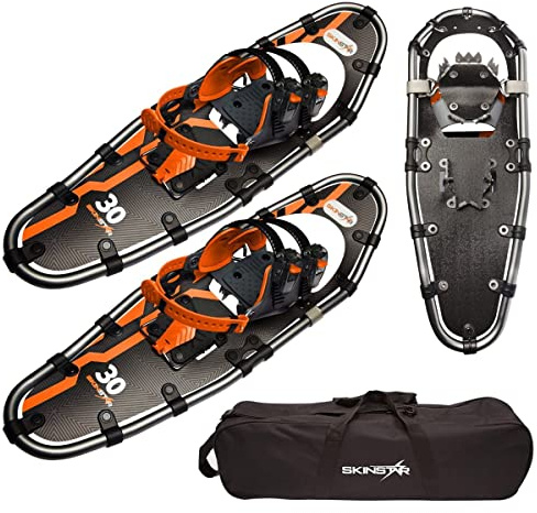 SkinStar Schneeschuhe 30 Alu-Rahmen Schneeschuhwandern Allround bis 130kg