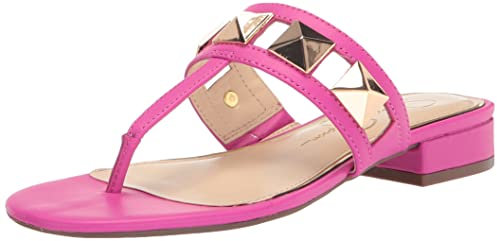 Jessica Simpson Damen Movena Nieten Sandalen mit Absatz, Calypso Pink, 38 EU