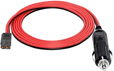 SinLoon Zigarettenanzünder-Kabel auf XT60, 2 m, Zigarettenanzünder-Stecker auf XT60-Buchse, für Auto-Wechselrichter, Reifenfüller, Luftpumpe