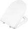 Cornat WC-Sitz Premium 8 - Ergonomisches Design - Pflegeleichter Duroplast - Quick up & Clean Funktion - Absenkautomatik - Bequeme Montage von oben / Toilettensitz / Klodeckel / KSPREMSC800