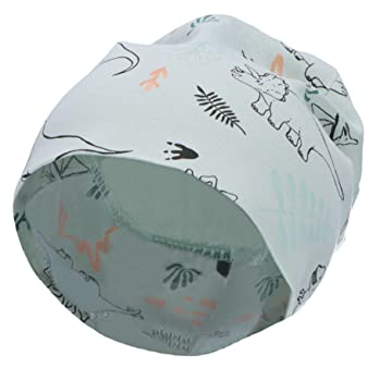 Sterntaler Jungen Mütze/Slouch-Beanie Mütze mit Print Dinosaurier in hellgrün, Kleidergröße:49, Farbe:Hellgrün