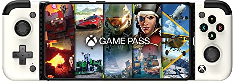 GameSir X2 Pro Mobile Game Controller para Android Tipo-C (100-179mm), Controlador de teléfono para xCloud, Stadia, Luna, Apex - 1 Mes Xbox Game Pass Ultimate -Carga Passthrough (Blanco)
