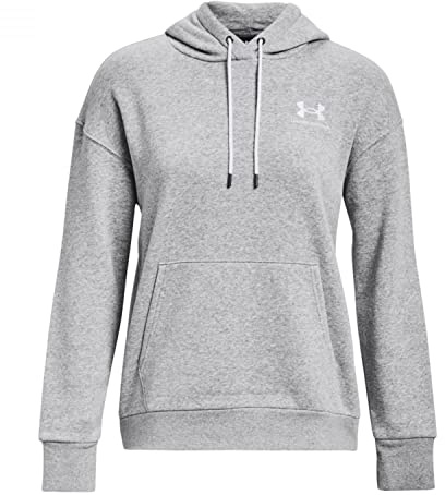Under Armour ESS Fleece Hoody Damen grau, S Damen