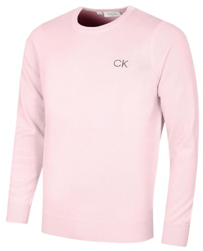 Calvin Klein Golf Hommes col Rond Pull Tour