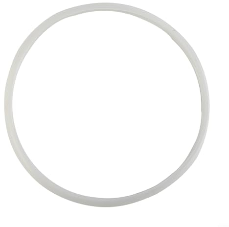 Zoegneer Ersatz-Dichtungsring für Schnellkochtopf, transparenter Silikon-Dichtung, O-förmiger Dichtungsring für Schnellkochtopf, 20 cm