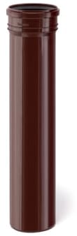 KARMAT Rohr DN100 Ø110 x 500mm Fallrohr Reinigungsrohr PP Entwässerungssystem Dachrinnen Regenwasser Verbinder | Polypropylen | Braun