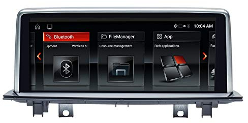 Navigatore GPS per Auto Android 12 Stereo Automatico per B-MW X1 F48 2016 2017 Sistema NBT 8 Core 2 GB RAM 32 GB Rom con Sistema iDrive Mantenuto Touch Screen da 10,25 Pollici con Carplay