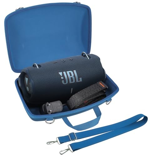 Khanka Hartschalenkoffer Ersatz für JBL Xtreme 4 Portable Bluetooth Lautsprecher, nur Koffer (Blau)