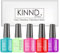 Summer Nail Polish Set, 5 x 8ml | Quick Dry Nail Polish | Purple, Red, Green, Teal, Pink Colour Rapid Drying Nail Varnish Sets Gift Box | 12 Free, Cruelty Free, Vegan, Made in UK
