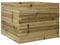 vidaXL Fioriera da Giardino 60x60x45,5 cm in Legno di Pino Impregnato, fioriera, fioriera da Patio, fioriera per Erbe, fioriera da Esterno, fioriera