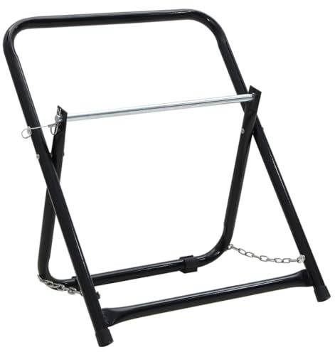 Furniture Select Schlauchwagen 48 cm 45 kg schwarz pulverbeschichteter Stahl