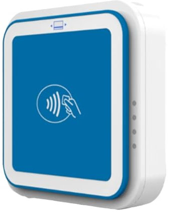 Osmond Lector de Tarjetas de Crédito Visa Master con Chip y Lector de Tarjetas Bancarias para Transacciones Bluetooth Mpos con EMV PCI POS Terminal (I9)