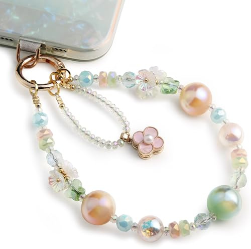 POSADINA Handy-Anhänger für Damen, Elegantes & Abnehmbares Armband mit Sicherheits-Clip – Stylisches Accessoire für Smartphone und Tasche