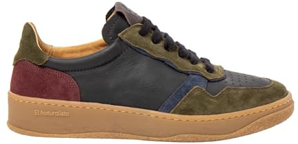 El Naturalista Unisex N5844 Geo Sneaker, Schwarz, 37 EU Weit