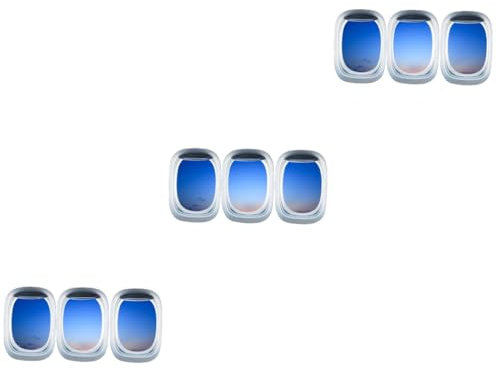 Hemobllo 9pcs Arch Wall Decal Birds Stickers for Living Wall Murals for Bedroom