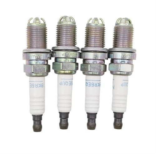 FWRCCMJ 4PCS 3199 BKR6EQUP Normale Zündkerze Kompatibel Mit BMW E39 E46 E60 E53 X3 X5 320i 525i VW Passat Mini R50 R53 Audi A6 A8 Volvo S60 V70