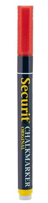 Securit SMA100-RD Kreidemarker Original Small, rot