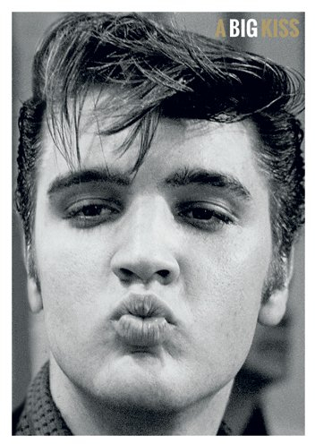 modern times Postkarte ELVIS RESLEY - Motiv: ELVIS PRESLEY A BIG KISS, Anlass: International Liebe/Romantik, Künstler/Verlag 2018 ABG EPE IP LLC elvis.com, Größe: A6