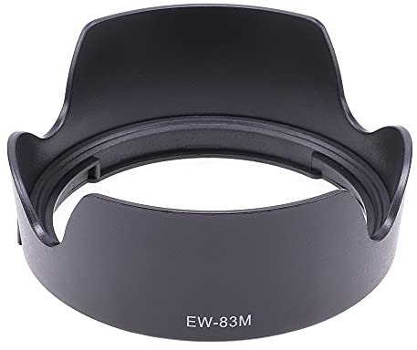 Hersmay baionetta a forma di petalo fotocamera paraluce parasole Fitfor Canon EF 24 – 105 mm f/3.5 – 5.6 IS STM sostituisce Canon ew-83 m