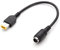 helpers lab Laptop Charger Adapter Power Supply Tip Connector Converter for Thinkpad Edge Flex ideapad ThinkCentre Helix X1 Carbon Yoga Medion Akoya IdeaCentre Female 7.9mm to Yellow Square