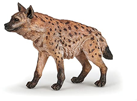 Papo - Figurine animal - Hyène, Rire de la Savane, Jouet enfant dès 3 Ans - Exploration de la Vie Sauvage Africaine