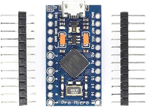 Paradisetronic.com Pro Micro 3V Module with ATmega32U4, compatible with arduino leonardo board, 3.3V, 8MHz
