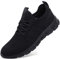 Donna Scarpe da Running Ginnastica Camminata Sportive Trekking Tennis Trail Jogging Palestra Mesh Basket Sport Outdoor Fitness Sport Platform Sneakers Nero 36 EU