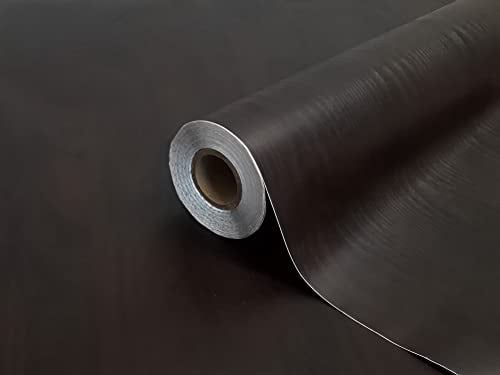DIMEX LINE - Lámina adhesiva extra fuerte laminada de madera wenge - Lámina decorativa para muebles, puertas, cocina, armario, mesa - Ancho del rollo 90 cm x tamaño deseado en LFM
