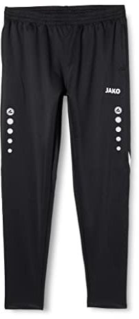 JAKO Herren Trainingshose Challenge, Schwarz/Weiß, XXL