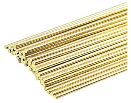 Baguette à souder en laiton, 50 cm de long, outil de réparation de fer à souder, 1,6/2/2,5/3 mm d'épaisseur, 20 pièces,3mm*50cm*20pcs