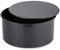 Tower T943021HG36 23cm Loose Base Deep Cake Tin Made in Aluminised Steel with Non-Stick Coating, Black