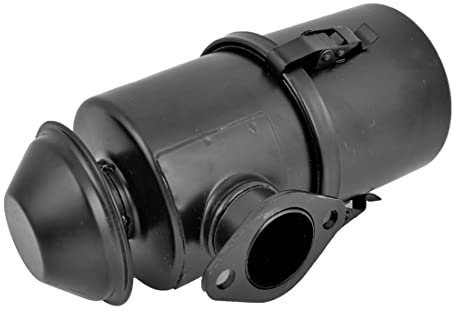 Ruilogod Metallo Shell Motore diesel Generatore Olio da bagno Filtro Aria Filtro