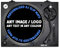 Personalised DJ Slipmat Slipmats Turntable Decks Records Slipmat Slipmats Custom Logo Text Mat DJs Accessories Gift For Him Her (12)