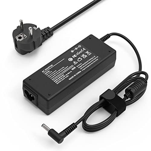 Chargeur pour Ordinateur Portable 90 W 19,5 V 4,62 A pour HP 240 250 255 EliteBook 840 850 G3 G4 G5 G6 G7 G8 ProBook 430 440 450 455 470 HP Stream Pavilion Notebook Adaptateur