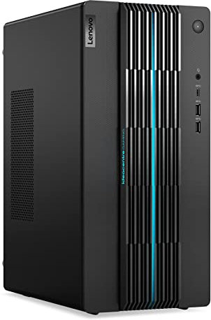 Lenovo Ideacentre Gaming 5 17ACN7 - Ordenador de sobremesa (AMD Ryzen 5 5600 G, 8 GB RAM, 512 GB SSD, NVIDIA GeForce RTX 3050-12 GB, Windows 11 Home), teclado AZERTY (francés) y ratón USB, color negro