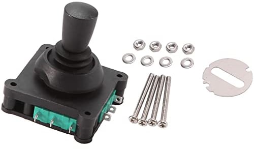 Tbkoly Joystick Interruttore AC 240V 5 un 4 NO 4 NC Momentan 2,5 MM Filettatura di fissaggio Joystick Interruttore