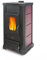 Isabel Bordeaux Poêle à bois ventilé 13,3 KW Surface chauffable 200 mc
