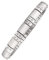 MAGNETIX WELLNESS Flexi-Magnetarmband Matt-Glanz-Design L I Magnetschmuck silber mit Kristallen I Passt immer, auch bei geschwollenen Handgelenken