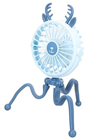 Toyvian Ventilatore Portatile Forma Di Polpo Mini Ventilatore Da Scrivania Usb Per Passeggino e Viaggi Potenti Per Flusso D'aria Fresco